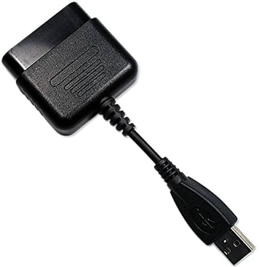 New PS2 to PS3 / PC controller converter cable cord USB adapter for PS 0