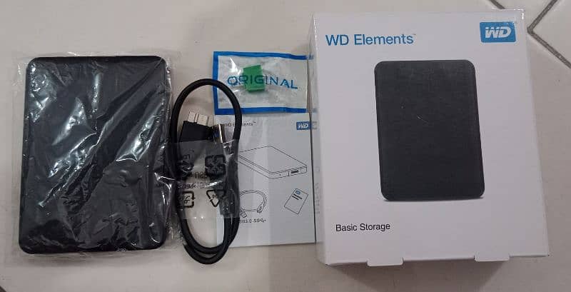 External Hard drive 250 GB portable Fast speed 3.0 WD-Element 1