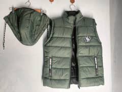 1 PC Men's parachute plan puffar jacket