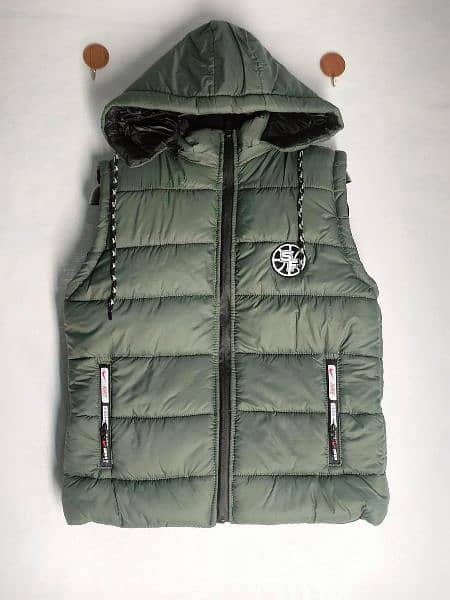 1 PC Men's parachute plan puffar jacket 2