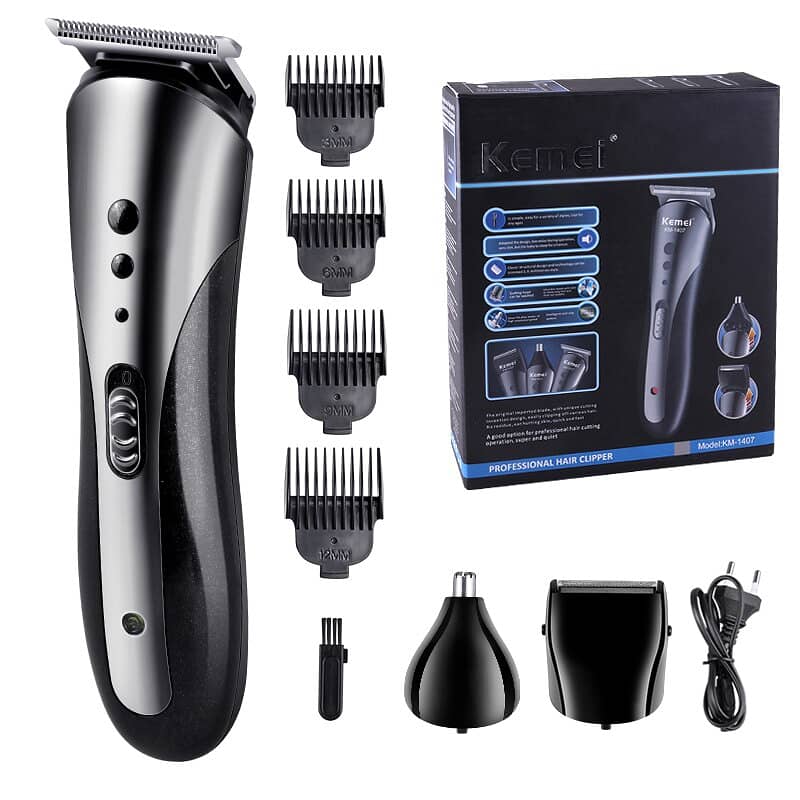 KEMEI Rechargeable Electric trimmer 0