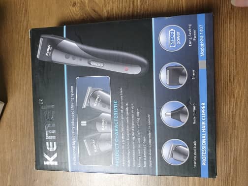 KEMEI Rechargeable Electric trimmer 2