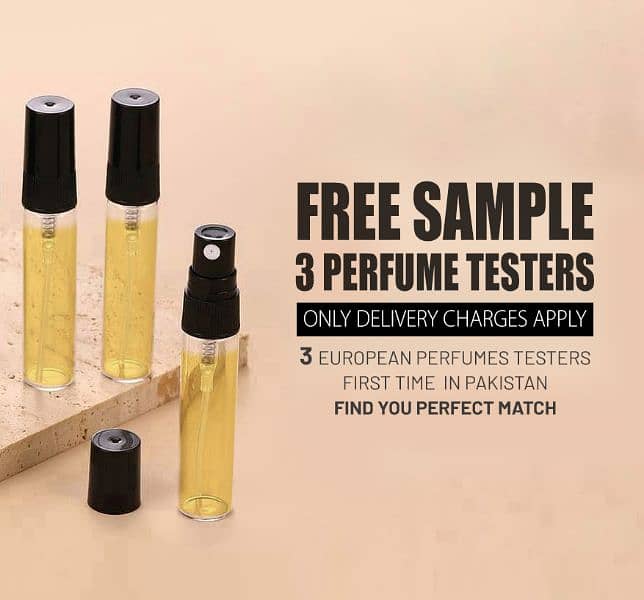 FREE TESTERS (DELIVERY CHARGES APPLY) 0