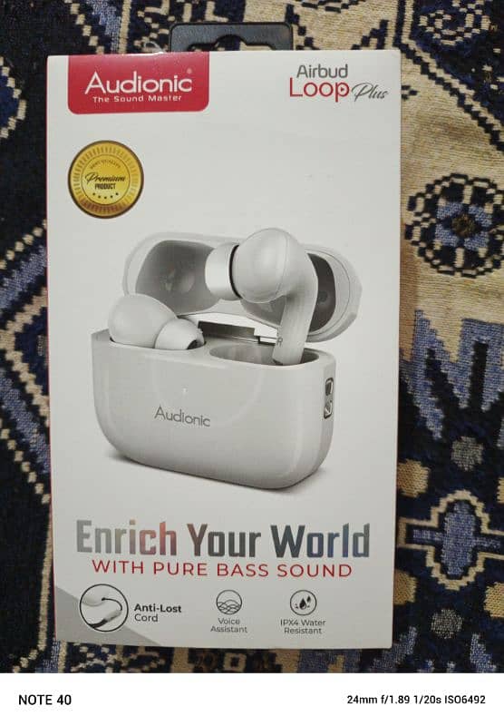 Audionic loop plus airpods 4