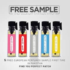 FREE SAMPLES (DELIVERY CHARGES APPLY)