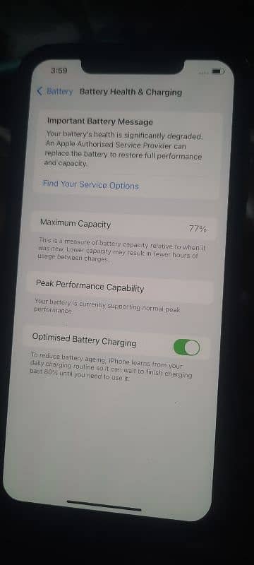 iphone xsmax 64 gb pta approve 10 by 10 battery 77 3