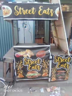 Fastfood fries and shawarma burger counter setup for sale