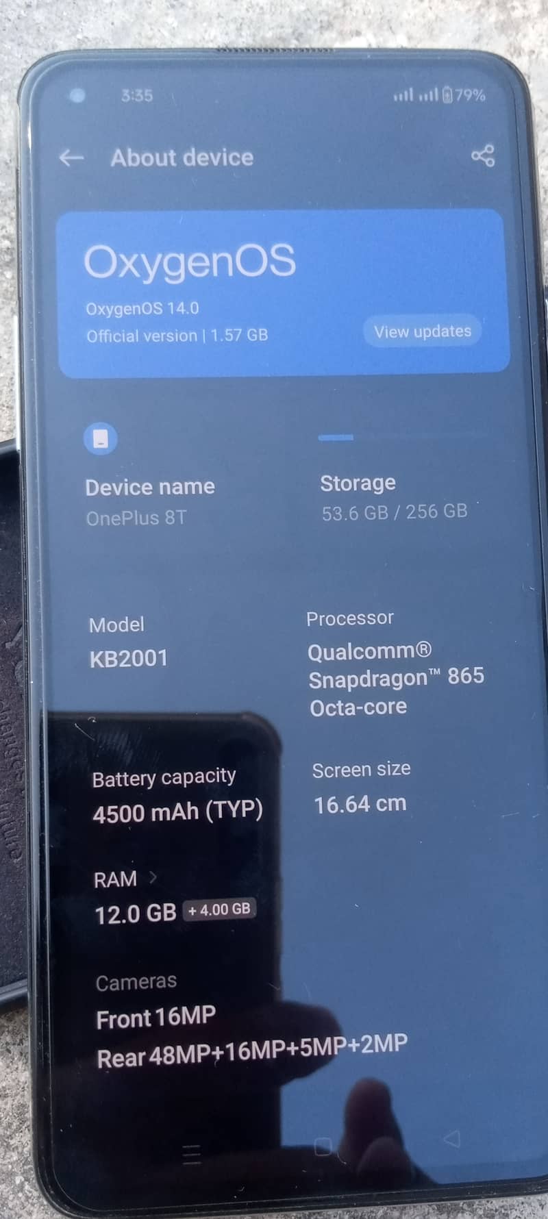 OnePlus 8t Official PTA appoved 2