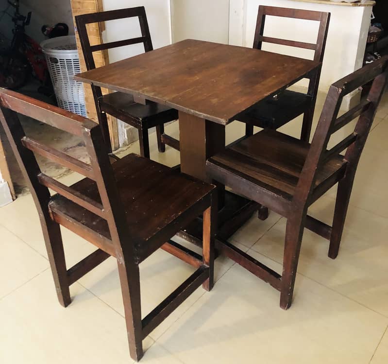 Small wooden dining table 7