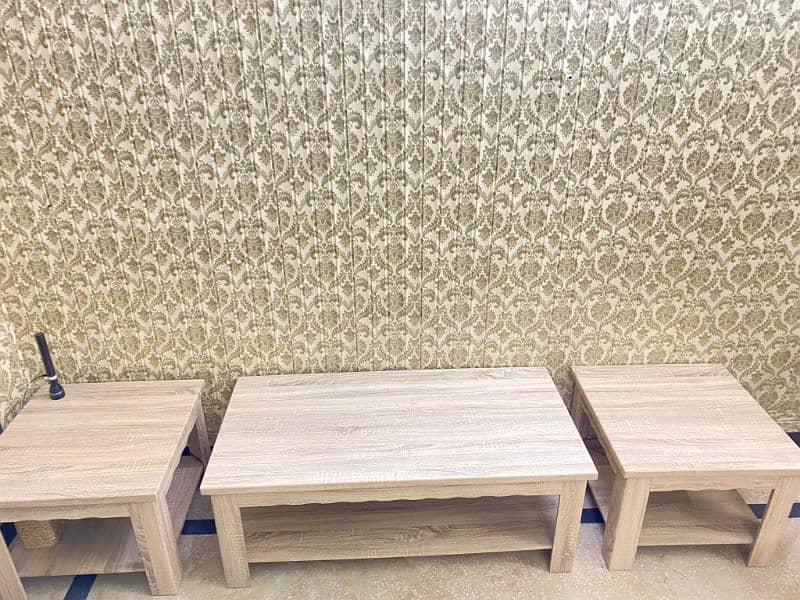 wooden very strong 3 sets of tables in 35k 1