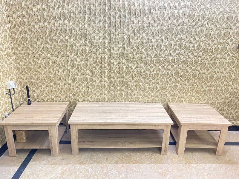 wooden very strong 3 sets of tables in 35k 4