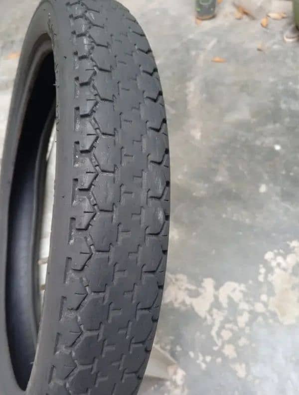 125 Back tyre 6ply Diamond 0