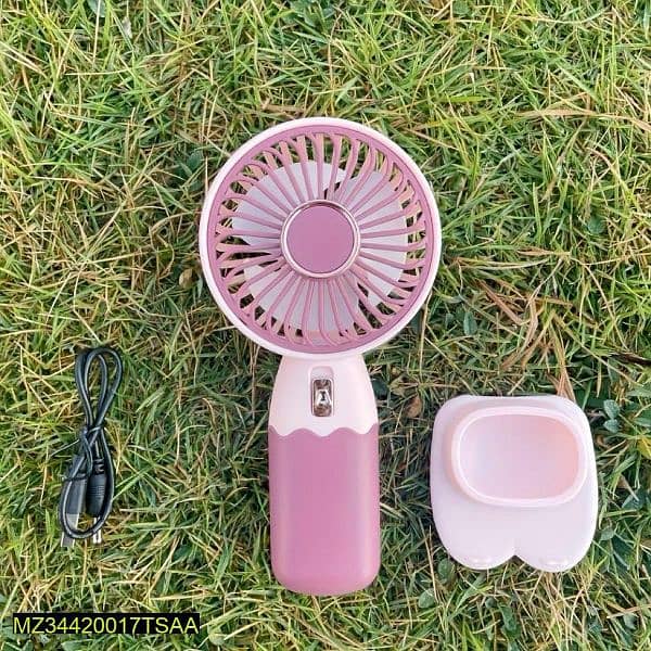 Mini portable rechargeable fan 0