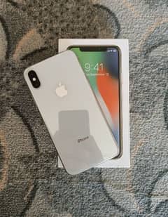 Iphone X pta approved with BOX (64) GB