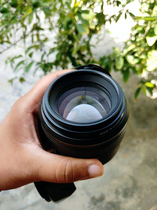 yongnuo 85mm f1.8 for canon 5