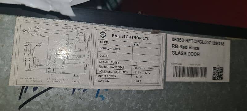 Pel Refrigerator PRGD-6350 Glass Door 5