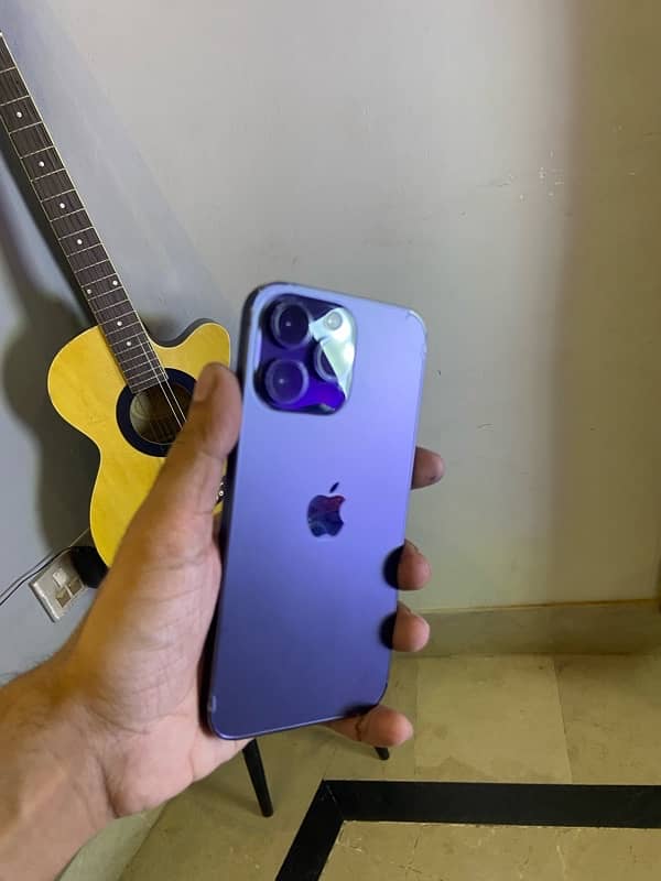 iPhone 14pro max deep purple  factory unlock LLA 3