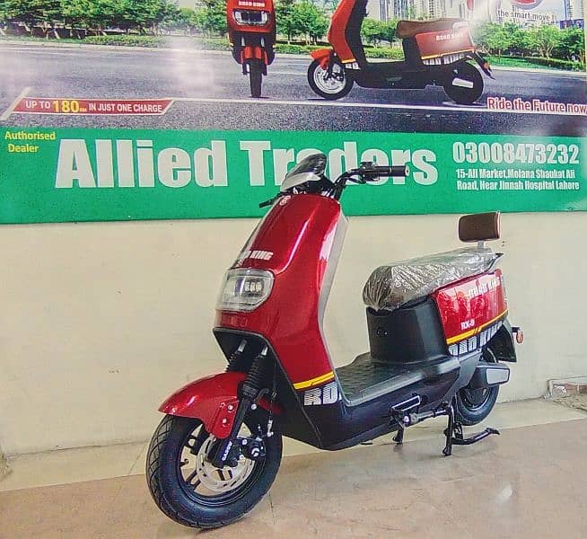 Brand New Electric Scooter/Scooty EV bike Metro Road King Eveon Yadea 0