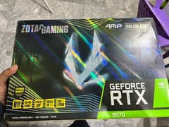 RTX 3070 ZOTAC GAMING AMP HOLOBLACK 8GB