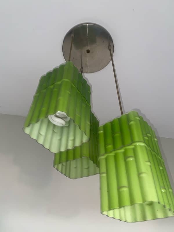 Green Chinese Hanging Lamps 3