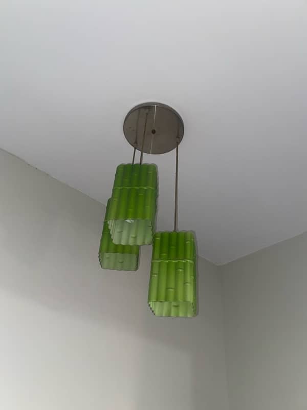 Green Chinese Hanging Lamps 4