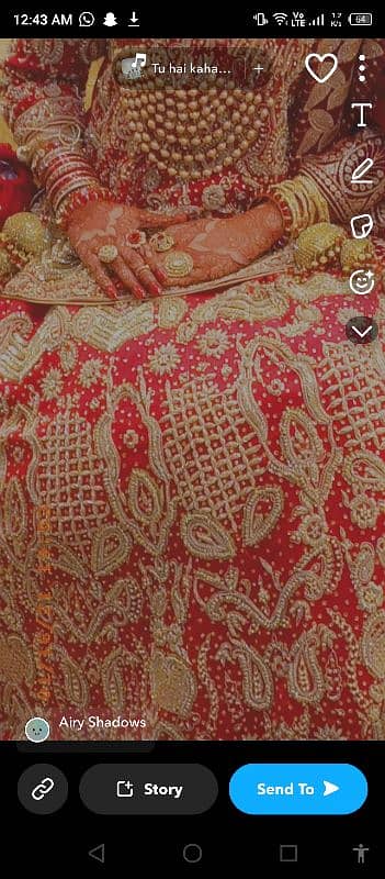 bridal lehenga with choli 0