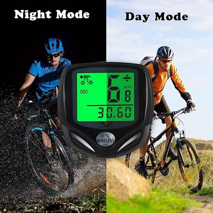 Bike Speedometer Waterproof Wireless Bicycle Bike Computer and Cycling 1