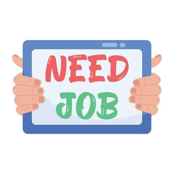 Need a job ( part time) 0