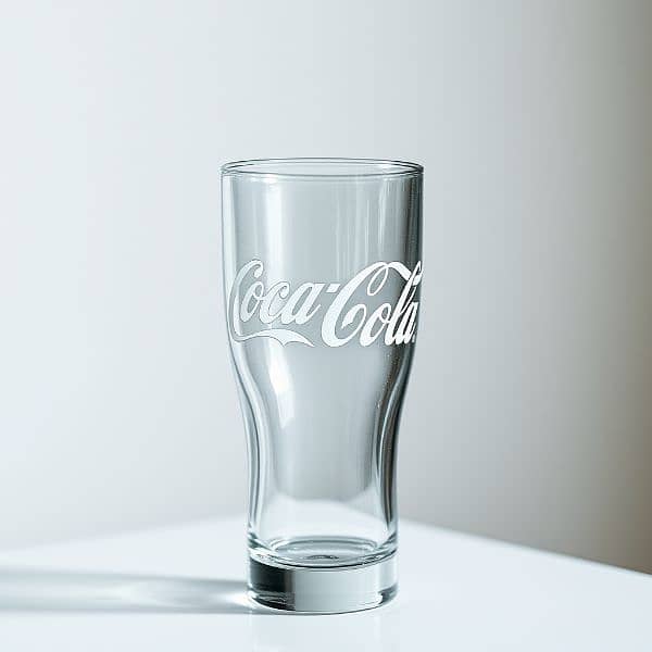 glass VIP Coca-Cola tumblr original UK brand made in Pakistan 1