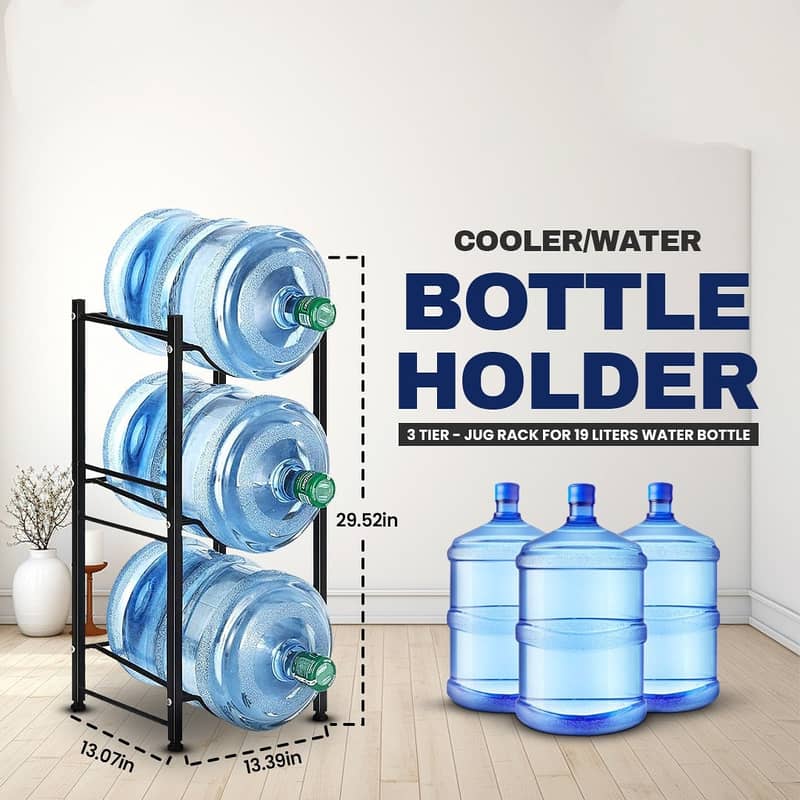 Premium High Quality Metal Water Bottle Cooler Holder Racks for 19-Li 3