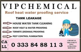 waterproofing leakage seepage washroom roof tank repair services