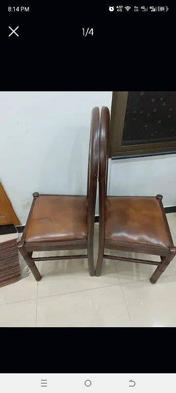 old wood chairs for good condition 2