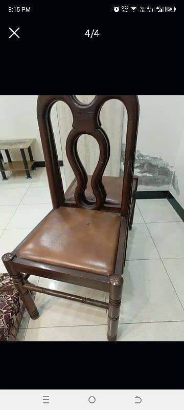 old wood chairs for good condition 3