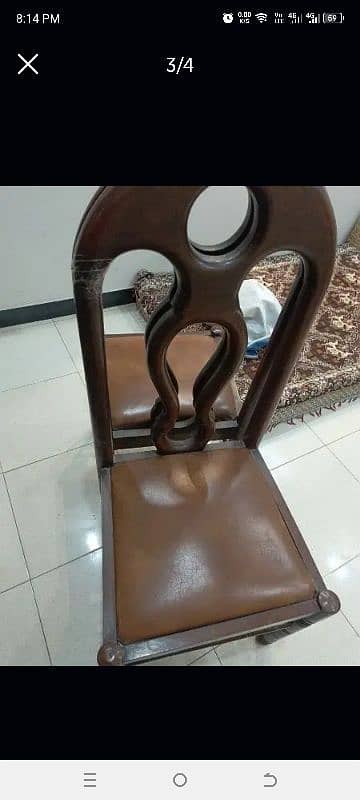 old wood chairs for good condition 4