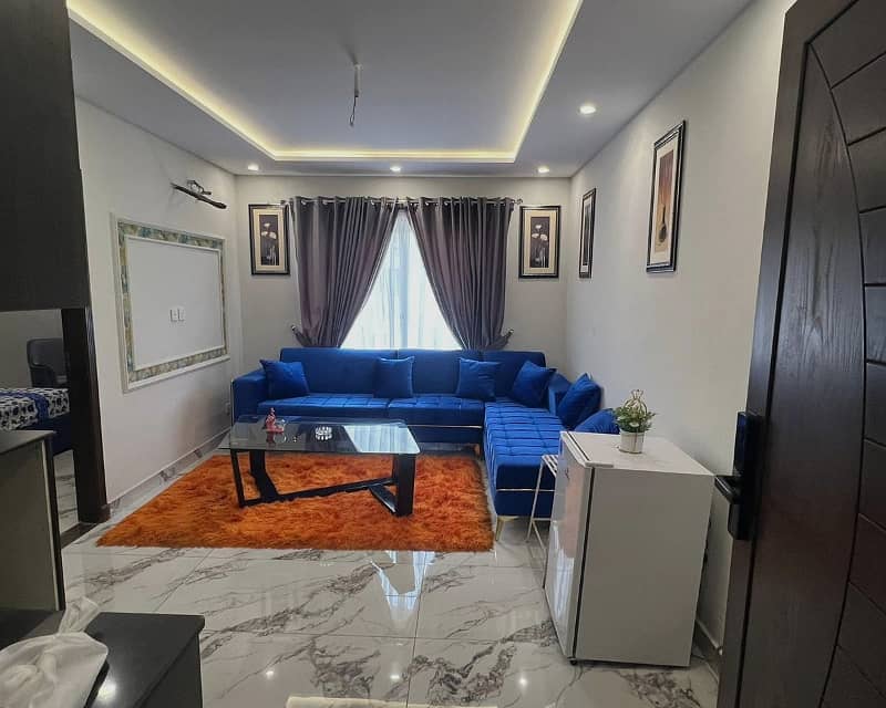 1 Bed Full Furnished Luxury Apartment for rent in Bahria town 4