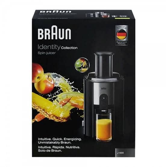 Braun juicer J500 1