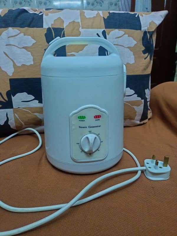 Bath and Spa steamer with low electricity use . 0