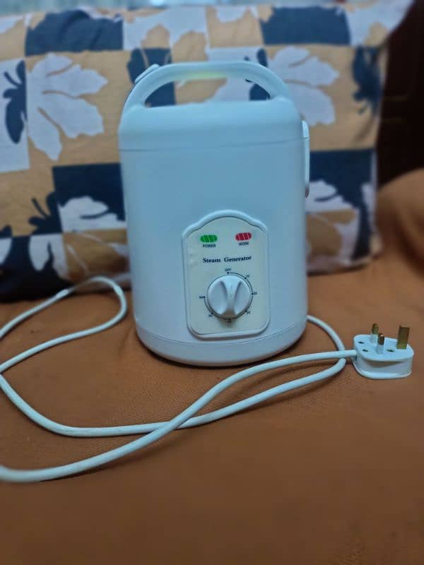 Bath and Spa steamer with low electricity use . 1