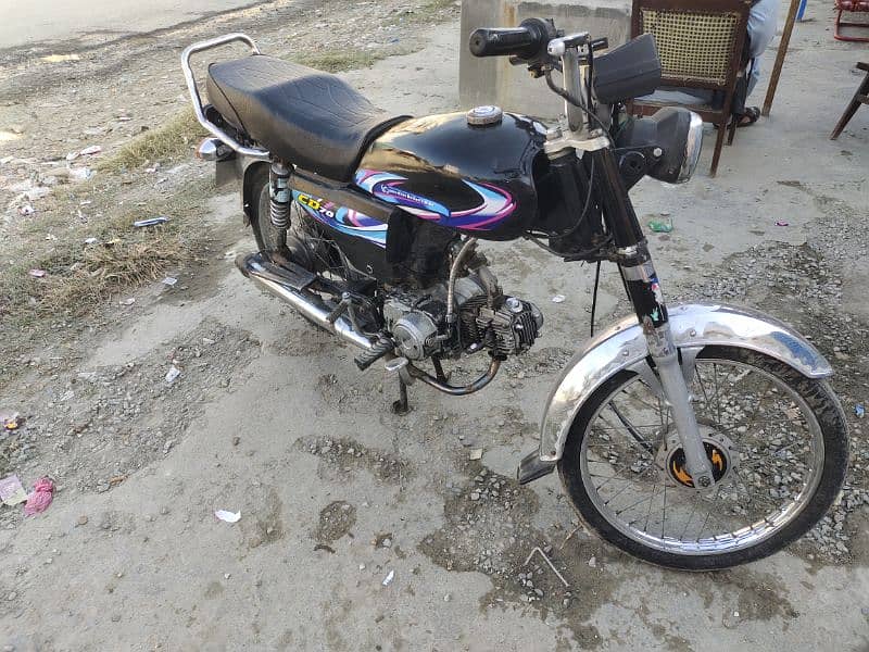 Osaka CD 70 cc bike (Haripur  number ) 1