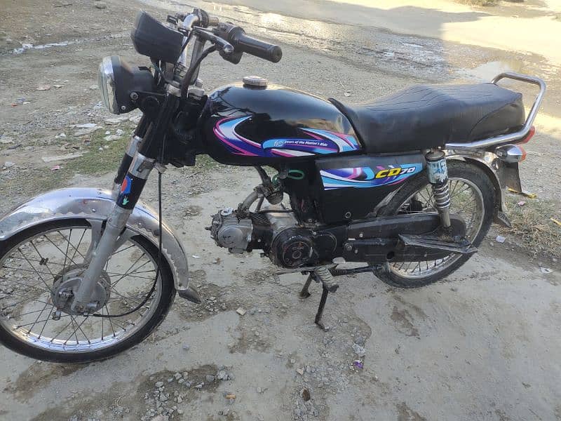 Osaka CD 70 cc bike (Haripur  number ) 4