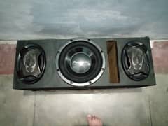 Complete Car Audio Sound System with Amplifier  whatsapp 03434646225 0