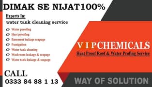 waterproofing leakage seepage washroom roof tank repair services