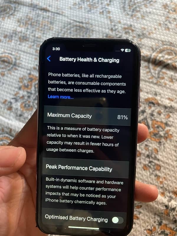 iPhone 11 64gb Nonpta Jv Battery Health 81 6