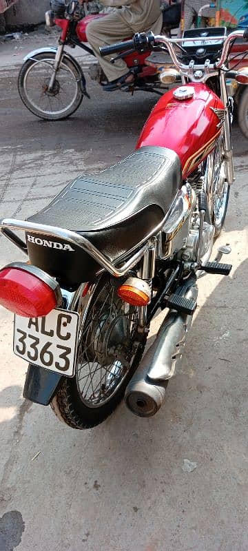 Honda CG125  self start 8