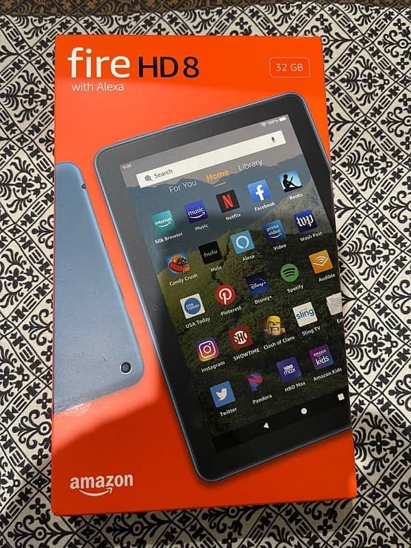 Amazon Fire HD 8 Tablet 0