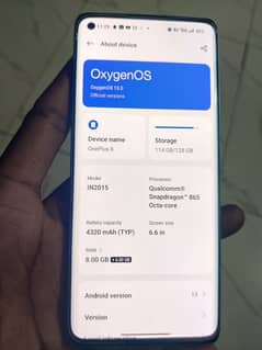 OnePlus 8 urgent sale sky blue color 8/128