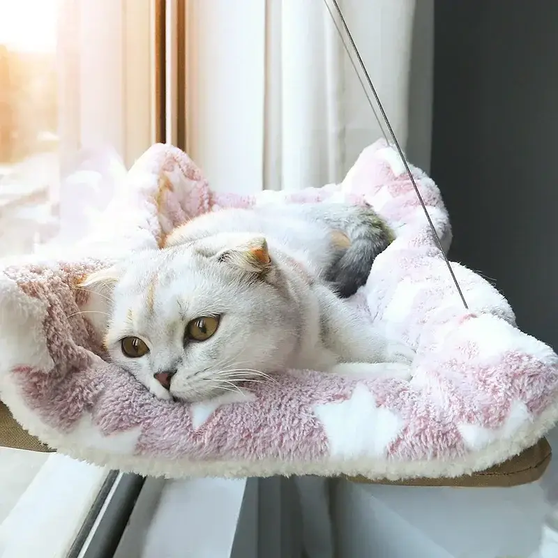 Hanging Cat Bed, Cat Hammock / Cat Food Dispenser Drinking Water. — photo 4