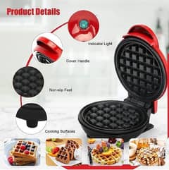 Electronic wafel maker 350 w