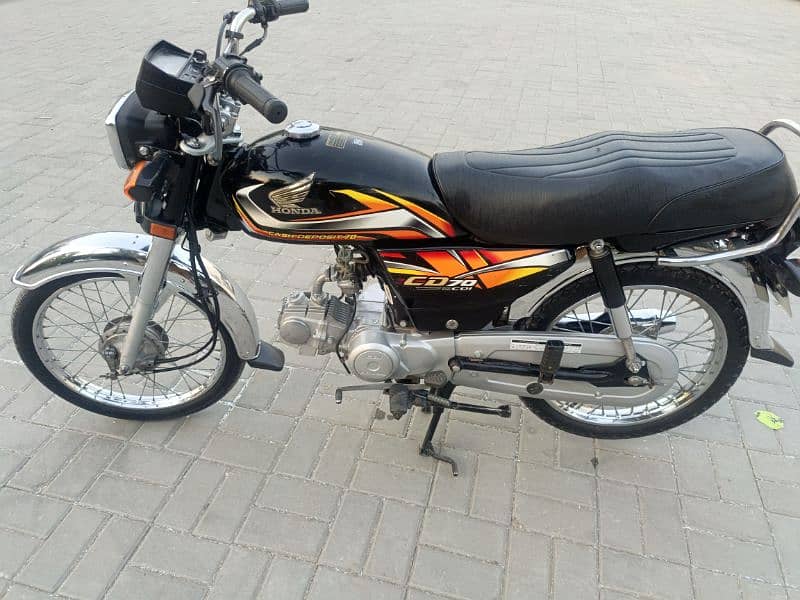 Honda CD 70 new Condition call 03044735815 5