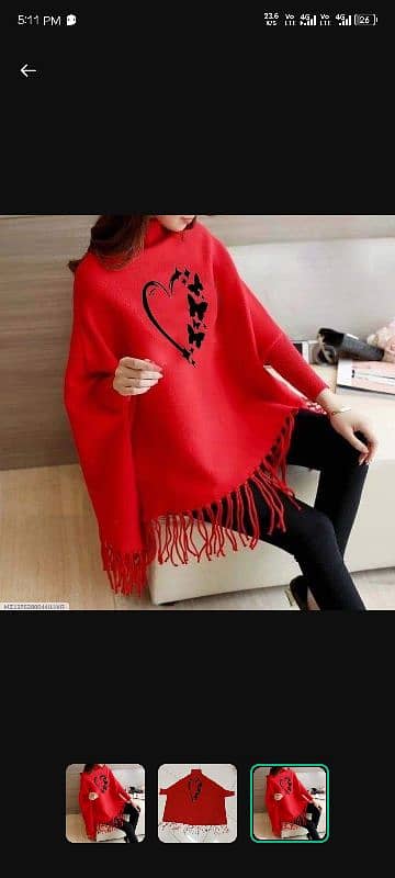 •  Fabric: Fleece •  Pattern: Printed •  Color: Red • 0